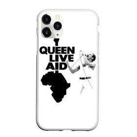 Чехол для iPhone 11 Pro матовый с принтом Queen LIVE AID в Петрозаводске, Силикон |  | Тематика изображения на принте: bohemian | brian | freddie | john | mercury | must go on | queen | rhapsody | roger | taylor | the miracle | the show | богемская | рапсодия | роджер тейлор | фредди меркьюри