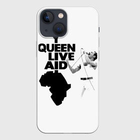 Чехол для iPhone 13 mini с принтом Queen LIVE AID в Петрозаводске,  |  | bohemian | brian | freddie | john | mercury | must go on | queen | rhapsody | roger | taylor | the miracle | the show | богемская | рапсодия | роджер тейлор | фредди меркьюри