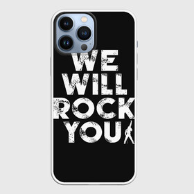 Чехол для iPhone 13 Pro Max с принтом We Will Rock You в Петрозаводске,  |  | bohemian | brian | freddie | john | mercury | must go on | queen | rhapsody | roger | taylor | the miracle | the show | богемская | рапсодия | роджер тейлор | фредди меркьюри