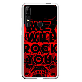 Чехол для Honor P Smart Z с принтом We Will Rock You в Петрозаводске, Силикон | Область печати: задняя сторона чехла, без боковых панелей | Тематика изображения на принте: bohemian | brian | freddie | john | mercury | must go on | queen | rhapsody | roger | taylor | the miracle | the show | богемская | рапсодия | роджер тейлор | фредди меркьюри