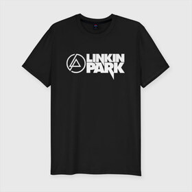 Мужская футболка премиум с принтом LINKIN PARK в Петрозаводске, 92% хлопок, 8% лайкра | приталенный силуэт, круглый вырез ворота, длина до линии бедра, короткий рукав | chester bennington | linkin park | mike shinoda | линкин парк