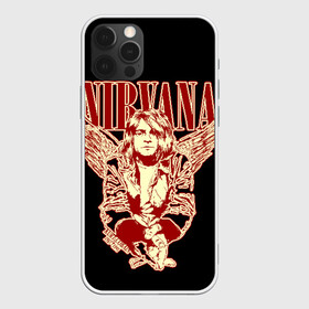 Чехол для iPhone 12 Pro с принтом Nirvana в Петрозаводске, силикон | область печати: задняя сторона чехла, без боковых панелей | Тематика изображения на принте: bleach | blew | cobain | dave | geffen | hormoaning | in utero | incesticide | krist | kurt | nevermind | nirvana | novoselic | rock | vevo | геффен | курт кобейн | нирвана | рок