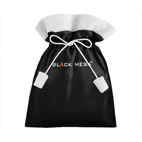 Подарочный 3D мешок с принтом BLACK MESA в Петрозаводске, 100% полиэстер | Размер: 29*39 см | Тематика изображения на принте: black mesa | city 17 | combine guard | gordon freeman | half life | source | valve | гордон фримен | халф лайф
