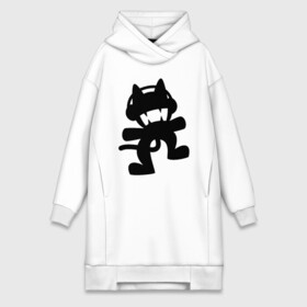 Платье-худи хлопок с принтом MONSTERCAT в Петрозаводске,  |  | cat | monster | monster cat | monstercat | кот | монстеркет