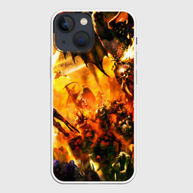 Чехол для iPhone 13 mini с принтом WARHAMMER 40K в Петрозаводске,  |  | abaddon | armada | battlefleet gothic | black legion | warhammer 40k | абаддон | чёрный легион