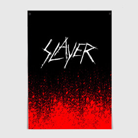 Постер с принтом SLAYER (14) в Петрозаводске, 100% бумага
 | бумага, плотность 150 мг. Матовая, но за счет высокого коэффициента гладкости имеет небольшой блеск и дает на свету блики, но в отличии от глянцевой бумаги не покрыта лаком | metal | music | rock | slayer | метал | музыка | рок