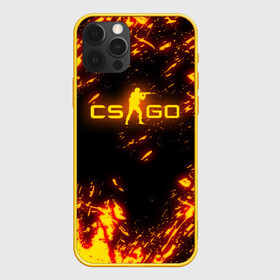 Чехол для iPhone 12 Pro с принтом CS GO FIRE | КС ГО ОГОНЬ в Петрозаводске, силикон | область печати: задняя сторона чехла, без боковых панелей | astralis | awp | counter strike | cs go | cs go global offensive | faze clan | hyper beast | team liquid | астралис | тим ликвид | фейз клан | хайпер бист