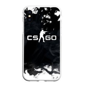 Чехол для iPhone XS Max матовый с принтом CS GO SMOKE в Петрозаводске, Силикон | Область печати: задняя сторона чехла, без боковых панелей | astralis | awp | counter strike | cs go | cs go global offensive | faze clan | hyper beast | smoke | team liquid | астралис | дым | тим ликвид | фейз клан | хайпер бист