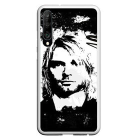 Чехол для Honor P30 с принтом Kurt Cobain в Петрозаводске, Силикон | Область печати: задняя сторона чехла, без боковых панелей | bleach | blew | cobain | dave | geffen | hormoaning | in utero | incesticide | krist | kurt | nevermind | nirvana | novoselic | rock | vevo | геффен | курт кобейн | нирвана | рок