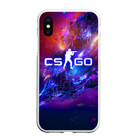 Чехол для iPhone XS Max матовый с принтом CS GO в Петрозаводске, Силикон | Область печати: задняя сторона чехла, без боковых панелей | astralis | awp | counter strike | cs go | cs go global offensive | faze clan | hyper beast | team liquid | астралис | тим ликвид | фейз клан | хайпер бист