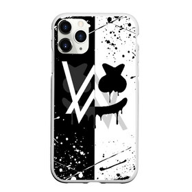 Чехол для iPhone 11 Pro Max матовый с принтом ALAN WALKER x MARSHMELLO в Петрозаводске, Силикон |  | Тематика изображения на принте: alan walker | aw | electro | electro music | marshmello | music | алан уокер | маршмелло | музыка | музыкант | электро | электронная музыка