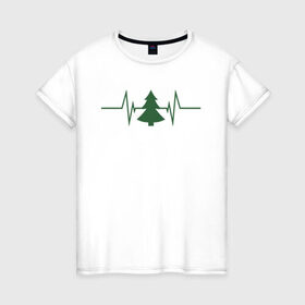 Женская футболка хлопок с принтом Жизнь дерева в Петрозаводске, 100% хлопок | прямой крой, круглый вырез горловины, длина до линии бедер, слегка спущенное плечо | лес | пожары в сибири | посади дерево | сибирь | сибирь горит | спасите сибирь | тайга