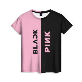 Женская футболка 3D с принтом BLACKPINK в Петрозаводске, 100% полиэфир ( синтетическое хлопкоподобное полотно) | прямой крой, круглый вырез горловины, длина до линии бедер | black | blackpink | bts | jennie | jisoo | k pop | kim | lalisa | lisa | manoban | park | pink | rose | young | бтс | дженни | джису | ён | ким | лалиса | лиса | манобан | пак | розэ | че