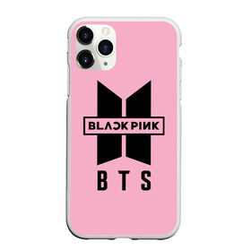 Чехол для iPhone 11 Pro матовый с принтом BTS and BLACKPINK в Петрозаводске, Силикон |  | bangtan boys | black | blackpink | bt21 | bts | k pop | pink | rose | блек пинк | блекпинк | блэк пинк | блэкпинк | бтс