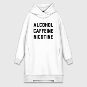 Платье-худи хлопок с принтом Бесстыжие в Петрозаводске,  |  | alcohol | caffeine | nicotine | бесстыдники | бесстыжие | кофеин | никотин | сериал бесстыжие | фиона | фиона бесстыжие