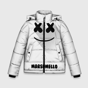 Зимняя куртка для мальчиков 3D с принтом РЮКЗАК MARSHMELLO в Петрозаводске, ткань верха — 100% полиэстер; подклад — 100% полиэстер, утеплитель — 100% полиэстер | длина ниже бедра, удлиненная спинка, воротник стойка и отстегивающийся капюшон. Есть боковые карманы с листочкой на кнопках, утяжки по низу изделия и внутренний карман на молнии. 

Предусмотрены светоотражающий принт на спинке, радужный светоотражающий элемент на пуллере молнии и на резинке для утяжки | Тематика изображения на принте: marshmello | диджей | клуб | клубная музыка | маршмеллоу | маршмело | маршмэлло | маршмэллоу | маршмэло | музыка | электронная