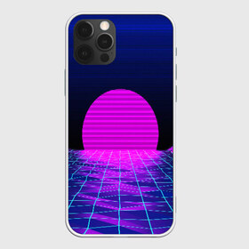 Чехол для iPhone 12 Pro Max с принтом RETRO SUNRISE в Петрозаводске, Силикон |  | bright | colorful | cool | disco | music | music lover | retro | speaker | tape recorder | technique | vintage | винтаж | динамик | диско | магнитофон | меломан | музыка | неон | разноцветный | ретро | техника