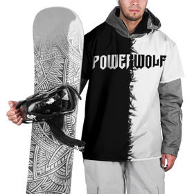 Накидка на куртку 3D с принтом Powerwolf в Петрозаводске, 100% полиэстер |  | Тематика изображения на принте: 
