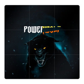 Магнитный плакат 3Х3 с принтом Powerwolf в Петрозаводске, Полимерный материал с магнитным слоем | 9 деталей размером 9*9 см | metal | powerwolf | пауэр метал | хэви метал