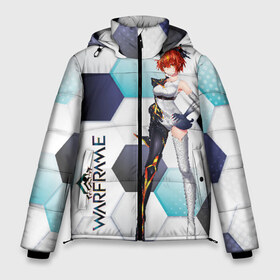 Мужская зимняя куртка 3D с принтом Warframe girl anime в Петрозаводске, верх — 100% полиэстер; подкладка — 100% полиэстер; утеплитель — 100% полиэстер | длина ниже бедра, свободный силуэт Оверсайз. Есть воротник-стойка, отстегивающийся капюшон и ветрозащитная планка. 

Боковые карманы с листочкой на кнопках и внутренний карман на молнии. | digital extremes | excalibur | nyx | saryn | space | warframe | варфрэйм | космос | шутер