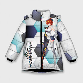 Зимняя куртка для девочек 3D с принтом Warframe girl anime в Петрозаводске, ткань верха — 100% полиэстер; подклад — 100% полиэстер, утеплитель — 100% полиэстер. | длина ниже бедра, удлиненная спинка, воротник стойка и отстегивающийся капюшон. Есть боковые карманы с листочкой на кнопках, утяжки по низу изделия и внутренний карман на молнии. 

Предусмотрены светоотражающий принт на спинке, радужный светоотражающий элемент на пуллере молнии и на резинке для утяжки. | digital extremes | excalibur | nyx | saryn | space | warframe | варфрэйм | космос | шутер
