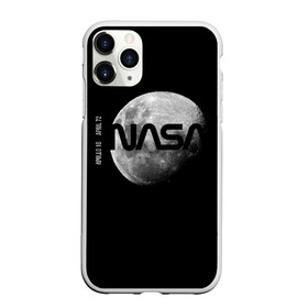 Чехол для iPhone 11 Pro матовый с принтом Nasa Apollo 16 в Петрозаводске, Силикон |  | Тематика изображения на принте: apollo 16 | apolo 16 | nasa | аполлон 16 | аполон 16 | наса | насса