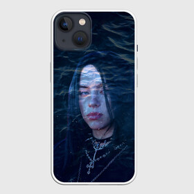 Чехол для iPhone 13 с принтом Billie Eilish Ocean Eyes в Петрозаводске,  |  | bad guy | billie eilish | билли айлиш | эйлиш