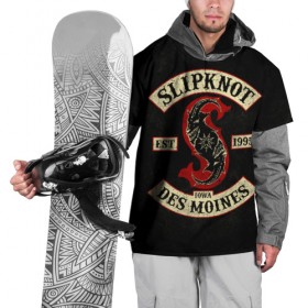 Накидка на куртку 3D с принтом Slipknot в Петрозаводске, 100% полиэстер |  | slipknot | we are not your kind | альтернативный метал | грув метал | метал | музыка | ню метал | слипнот