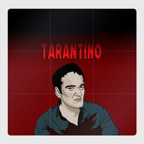 Магнитный плакат 3Х3 с принтом Tarantino в Петрозаводске, Полимерный материал с магнитным слоем | 9 деталей размером 9*9 см | Тематика изображения на принте: quentin tarantino | квентин тарантино