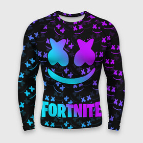 Мужской рашгард 3D с принтом FORTNITE x MARSHMELLO NEON в Петрозаводске,  |  | 2019 | armor | armour | cybersport | esport | fortnite | game | llama | logo | броня | игра | киберспорт | лама | фиолетовый | фирменные цвета | фортнайт