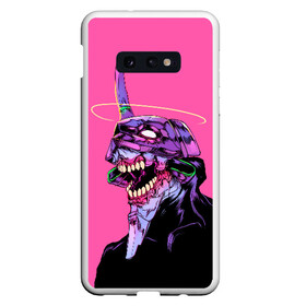 Чехол для Samsung S10E с принтом EVANGELION (CRY) в Петрозаводске, Силикон | Область печати: задняя сторона чехла, без боковых панелей | Тематика изображения на принте: angel | eva | evangelion | neon genesis evangelion | nerv | аска лэнгли сорью | ева | евангелион | мисато кацураги | рей аянами | синдзи