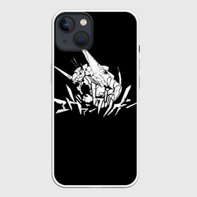 Чехол для iPhone 13 с принтом EVANGELION (LOGO) в Петрозаводске,  |  | angel | eva | evangelion | neon genesis evangelion | nerv | аска лэнгли сорью | ева | евангелион | мисато кацураги | рей аянами | синдзи