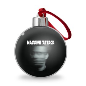 Ёлочный шар с принтом Massive Attack в Петрозаводске, Пластик | Диаметр: 77 мм | грант маршалл | роберт дель ная | трип хоп