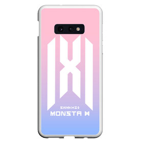 Чехол для Samsung S10E с принтом Monsta X в Петрозаводске, Силикон | Область печати: задняя сторона чехла, без боковых панелей | hyungwon | i.m | jooheon | k pop | kihyun | kpop | minhyuk | monbebe | monsta x | shownu | wonho | к поп | монста икс