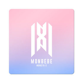 Магнит виниловый Квадрат с принтом Monbebe - Monsta X в Петрозаводске, полимерный материал с магнитным слоем | размер 9*9 см, закругленные углы | hyungwon | i.m | jooheon | k pop | kihyun | kpop | minhyuk | monbebe | monsta x | shownu | wonho | к поп | монста икс