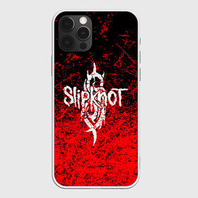 Чехол для iPhone 12 Pro с принтом SLIPKNOT в Петрозаводске, силикон | область печати: задняя сторона чехла, без боковых панелей | corey taylor | mick thomson. | music | slipknot | we are not your kind | альтернативный метал | готик | грув метал | метал | музыка | ню метал | слипкнот | слипнот