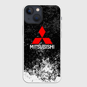 Чехол для iPhone 13 mini с принтом MITSUBISHI в Петрозаводске,  |  | mitsubishi | sport | митсубиси | митсубиши | спорт