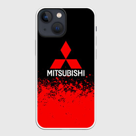 Чехол для iPhone 13 mini с принтом MITSUBISHI в Петрозаводске,  |  | mitsubishi | sport | митсубиси | митсубиши | спорт