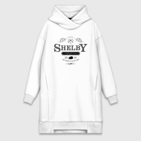 Платье-худи хлопок с принтом Shelby Company Limited в Петрозаводске,  |  | gin | peaky blinders | shelby | the garrison | альфи соломонс | артур | банда | братья | гаррисон | грейс берджесс | джин | джон | криминал | мафия | острые козырьки | сериал | томас | финн | шелби