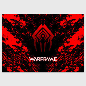 Поздравительная открытка с принтом РЮКЗАК WARFRAME RED STALKER в Петрозаводске, 100% бумага | плотность бумаги 280 г/м2, матовая, на обратной стороне линовка и место для марки
 | Тематика изображения на принте: 2019 | fortuna | red stalker | stalker | warframe | варфрейм | лотос | сталкер | тэнно