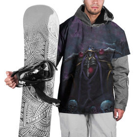 Накидка на куртку 3D с принтом Overlord в Петрозаводске, 100% полиэстер |  | anime | overlord | момонга | повелитель