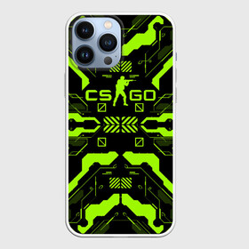 Чехол для iPhone 13 Pro Max с принтом CS GO в Петрозаводске,  |  | Тематика изображения на принте: asiimov | awp | counter | cs | cyber | cybersport | game | global offensive | howl | hyper beast | strike | team liquid | азимов | вой | игра | контр | кс | ксго | страйк | хайпер бист