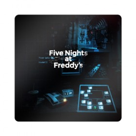 Магнит виниловый Квадрат с принтом FIVE NIGHTS AT FREDDYS в Петрозаводске, полимерный материал с магнитным слоем | размер 9*9 см, закругленные углы | 5 ночей с фредди | animation | bonnie | chica | five nights at freddys | fnaf | foxy | freddy | funny | horror | scary | бонни | майк | пять | ужас | фнаф | фокси | фредди | чика | шмидт