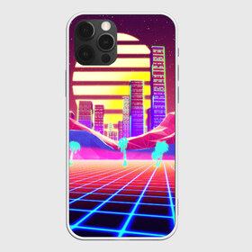 Чехол для iPhone 12 Pro Max с принтом 90s в Петрозаводске, Силикон |  | bright | colorful | cool | disco | music | music lover | retro | speaker | tape recorder | technique | vintage | винтаж | динамик | диско | магнитофон | меломан | музыка | неон | разноцветный | ретро | техника