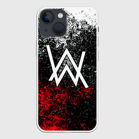 Чехол для iPhone 13 mini с принтом ALAN WALKER в Петрозаводске,  |  | alan walker | aw | electro | electro music | music | алан уокер | музыка | музыкант | электро | электронная музыка