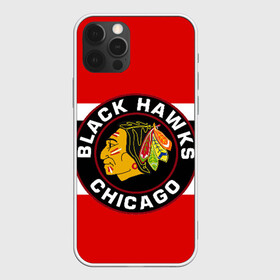 Чехол для iPhone 12 Pro Max с принтом Chicago Blackhawks в Петрозаводске, Силикон |  | blackhawks | chicago | индеец | чикаго блээкхокс
