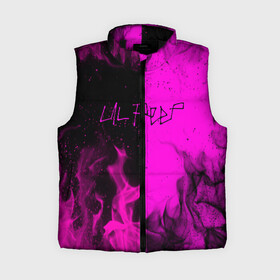 Женский жилет утепленный 3D с принтом LIL PEEP в Петрозаводске,  |  | bright | fire | flame | heat | light | lil peep | lil prince | pink | wildfire | зарубежная музыка | искры | лил пип | маленький принц | огненный | огонь | пламя | пожар