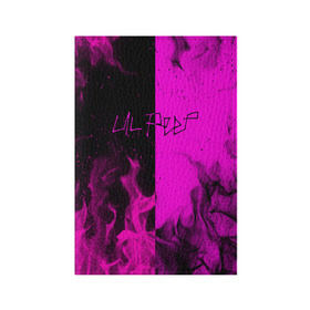 Обложка для паспорта матовая кожа с принтом LIL PEEP в Петрозаводске, натуральная матовая кожа | размер 19,3 х 13,7 см; прозрачные пластиковые крепления | Тематика изображения на принте: bright | fire | flame | heat | light | lil peep | lil prince | pink | wildfire | зарубежная музыка | искры | лил пип | маленький принц | огненный | огонь | пламя | пожар