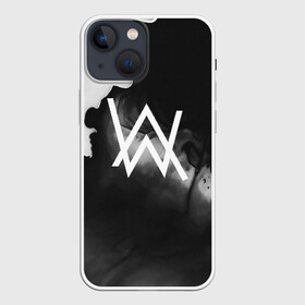 Чехол для iPhone 13 mini с принтом ALAN WALKER в Петрозаводске,  |  | alan walker | aw | electro | electro music | music | алан уокер | музыка | музыкант | электро | электронная музыка