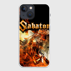 Чехол для iPhone 13 mini с принтом Sabaton в Петрозаводске,  |  | Тематика изображения на принте: heavy | metal | power | sabaton | метал | пауэр | сабатон | хэви